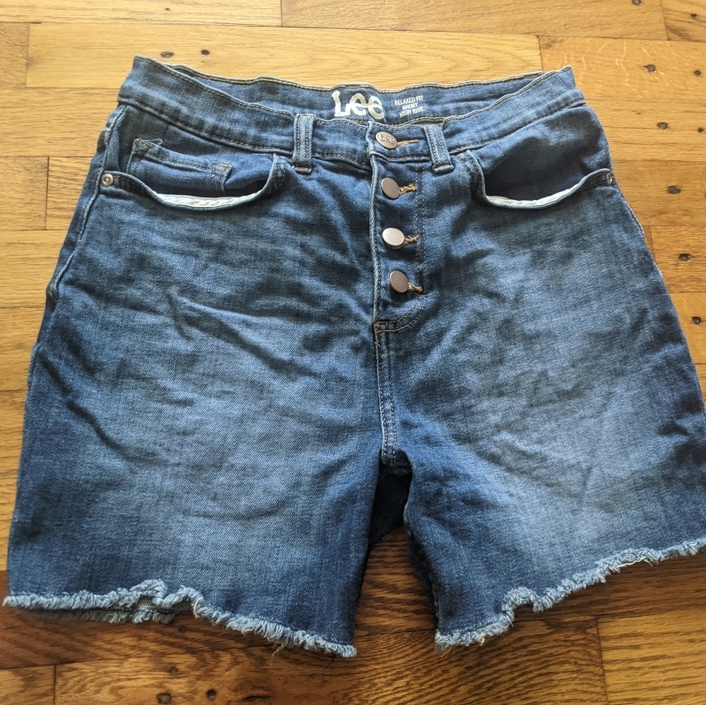 Lee Heritage High Rise Jean Cut Offs